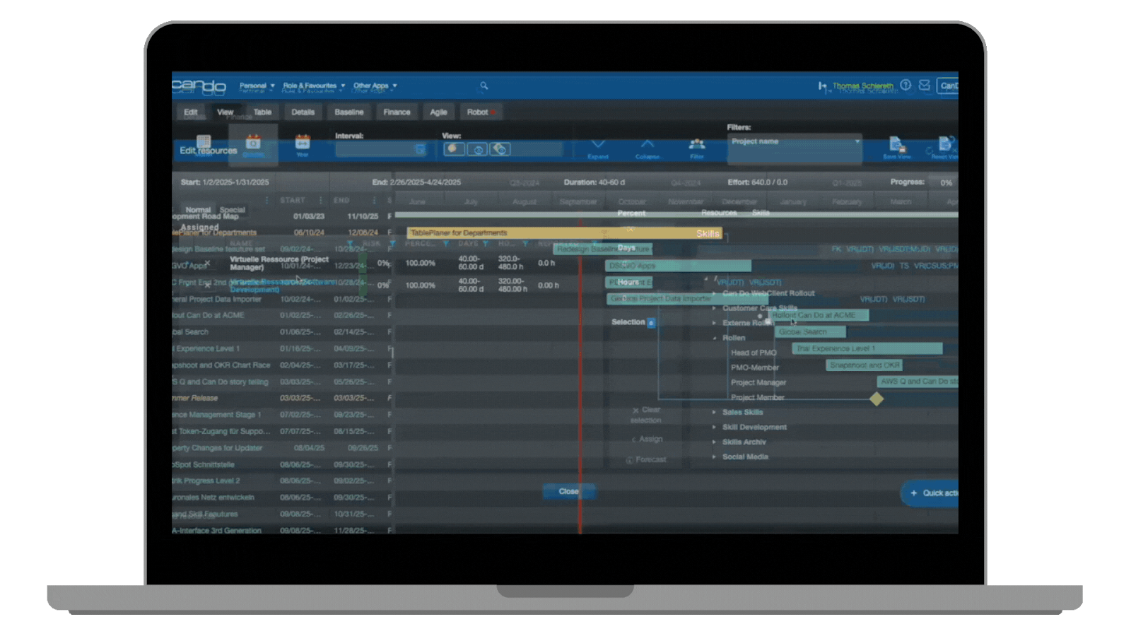 Can Do  - Die All-in-One-Lösung für Portfolio-, Projekt- & Ressourcen­management