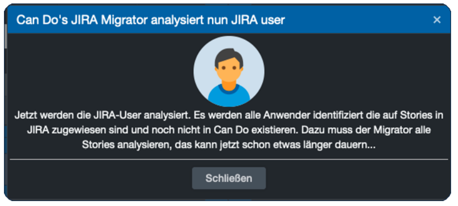 Die Jira-User werden analysiert