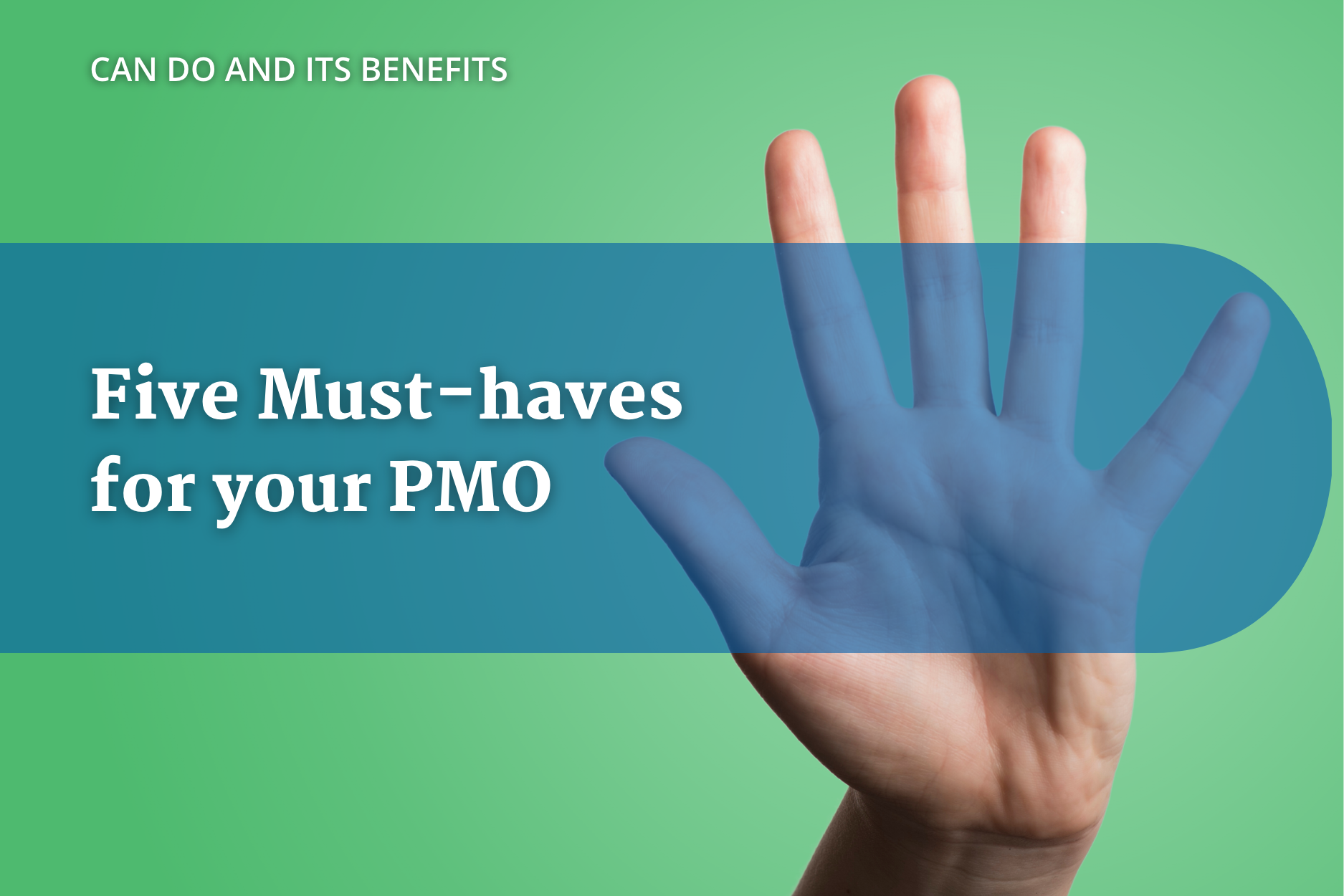 Blogpost Header Five Must Haves for your PMO