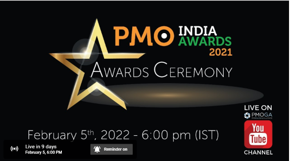 PMO India Awards 2021