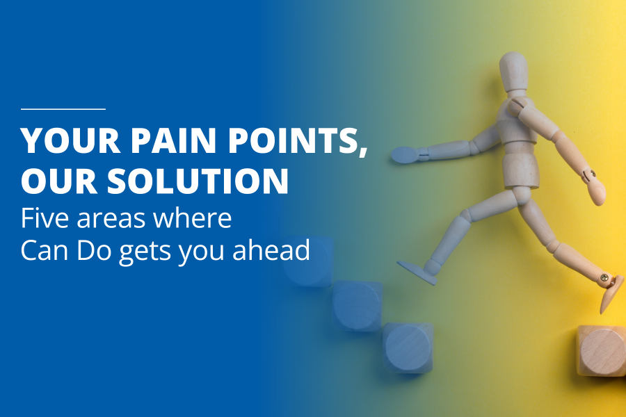 Pain points solution by Can Do Blog post header