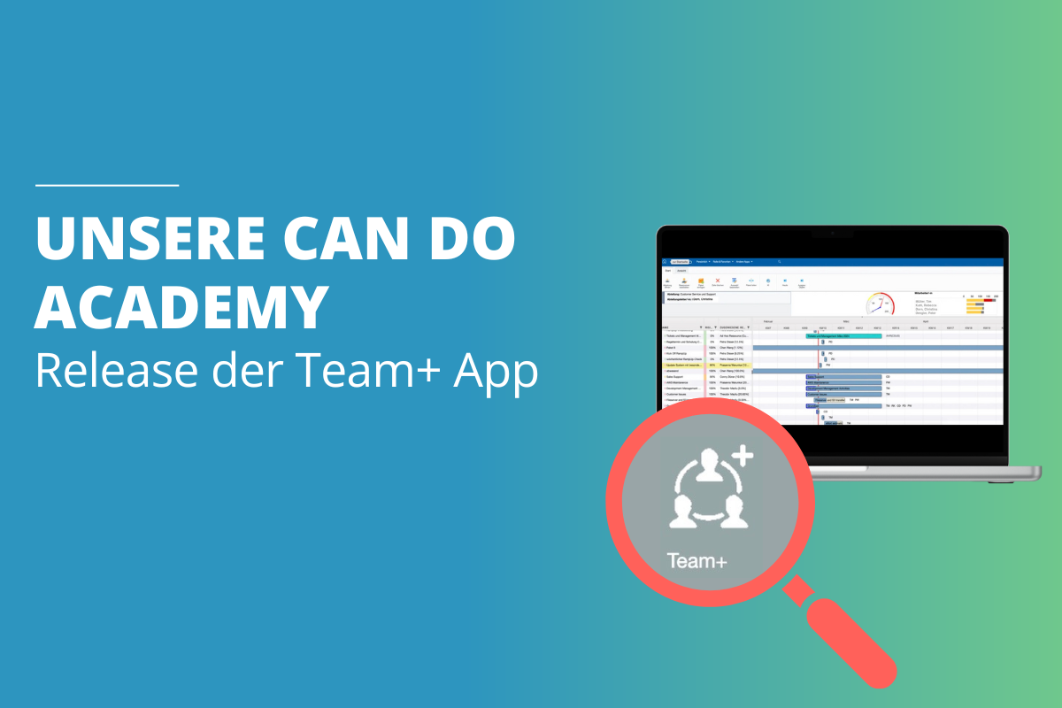 Team+ - die neue App für alle Team und Abteilungsleiter