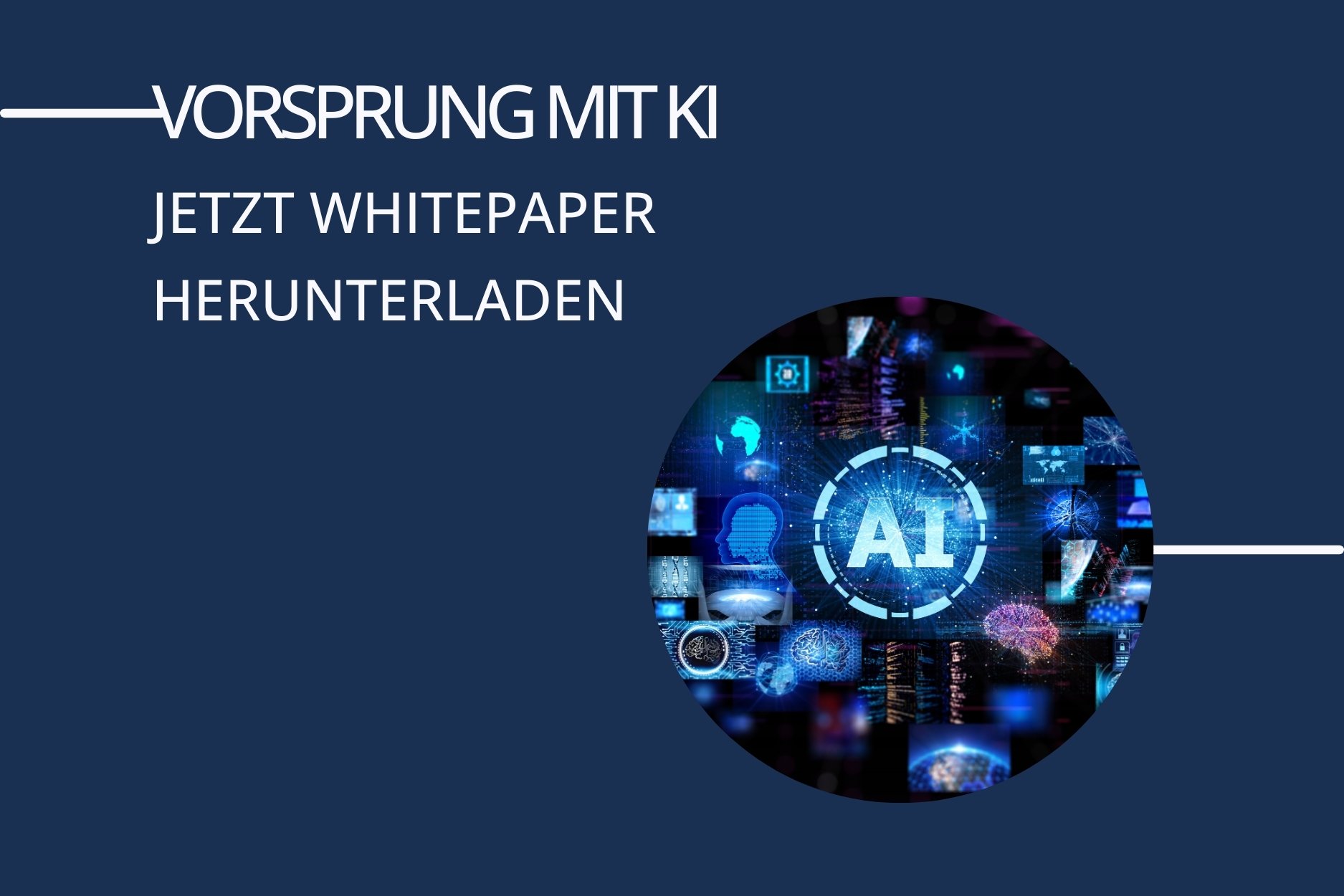 Vorsprung mit KI - So verändert KI heute schon das Projektmanagement - Whitepaper Downloaden